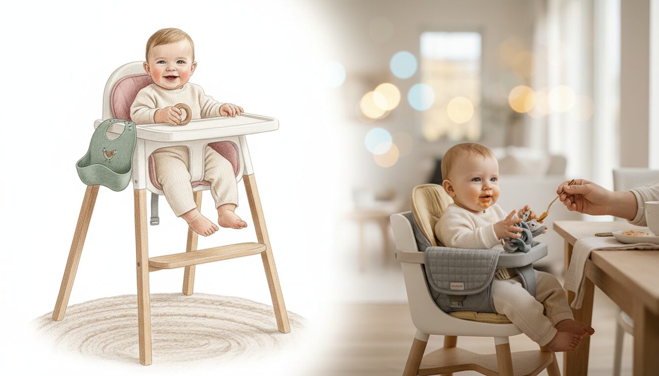 Le guide essentiel des chaises hautes : confort et sécurité pour bébé