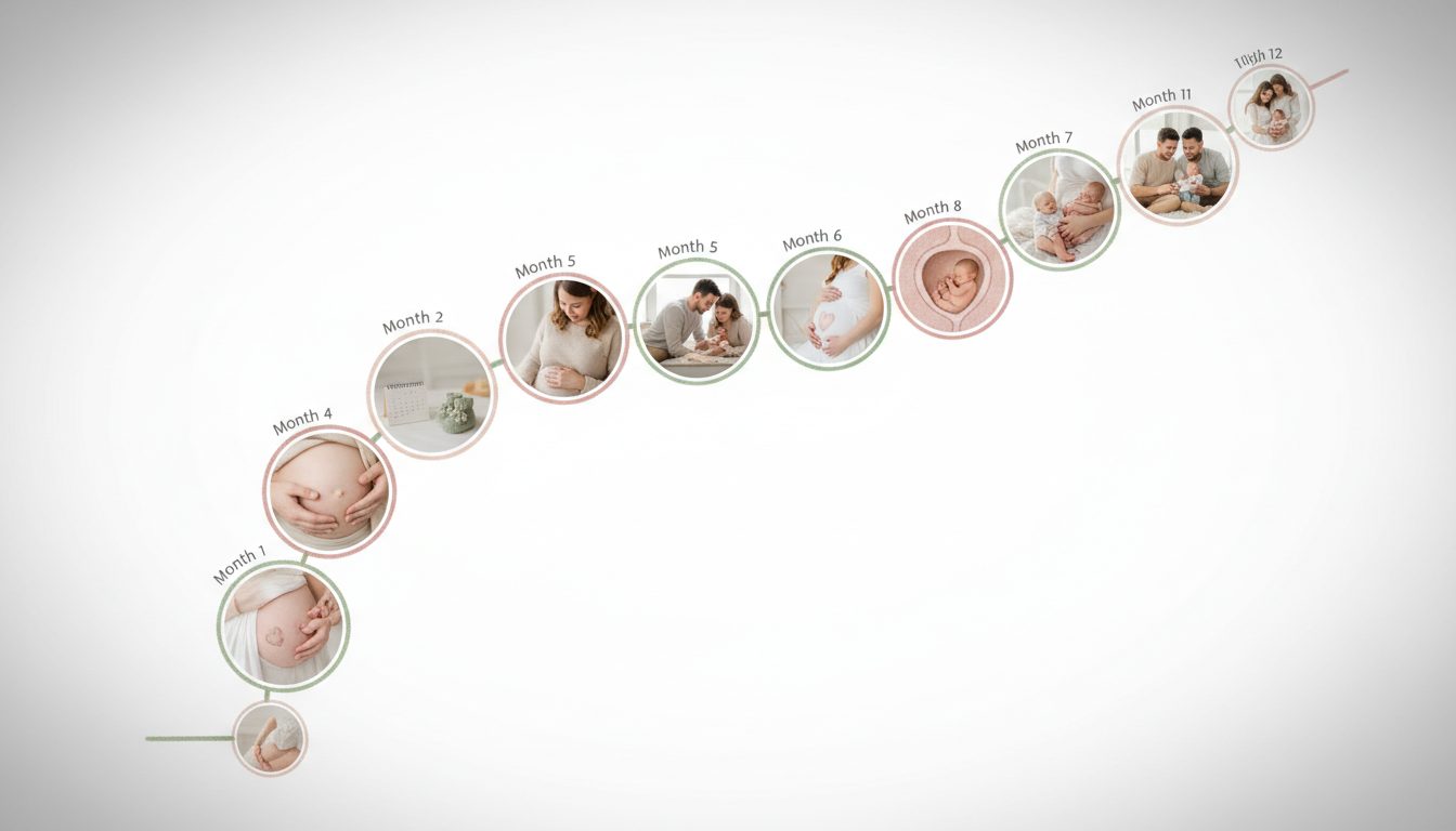 découvrez votre grossesse pas à pas avec notre guide mois par mois, accompagné de conseils pratiques pour suivre chaque étape clé de votre bébé.