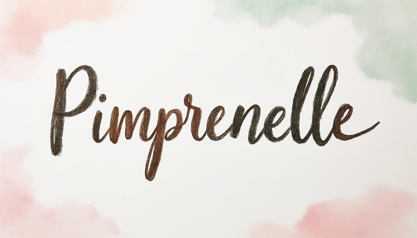 À la découverte du prénom Pimprenelle : origine, signification et charme unique