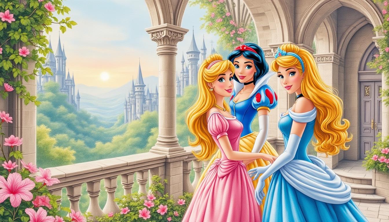 découvrez l'univers enchanteur de toutes les princesses walt disney, un monde magique rempli d'aventures, de rêves et de personnages intemporels qui font rêver petits et grands.
