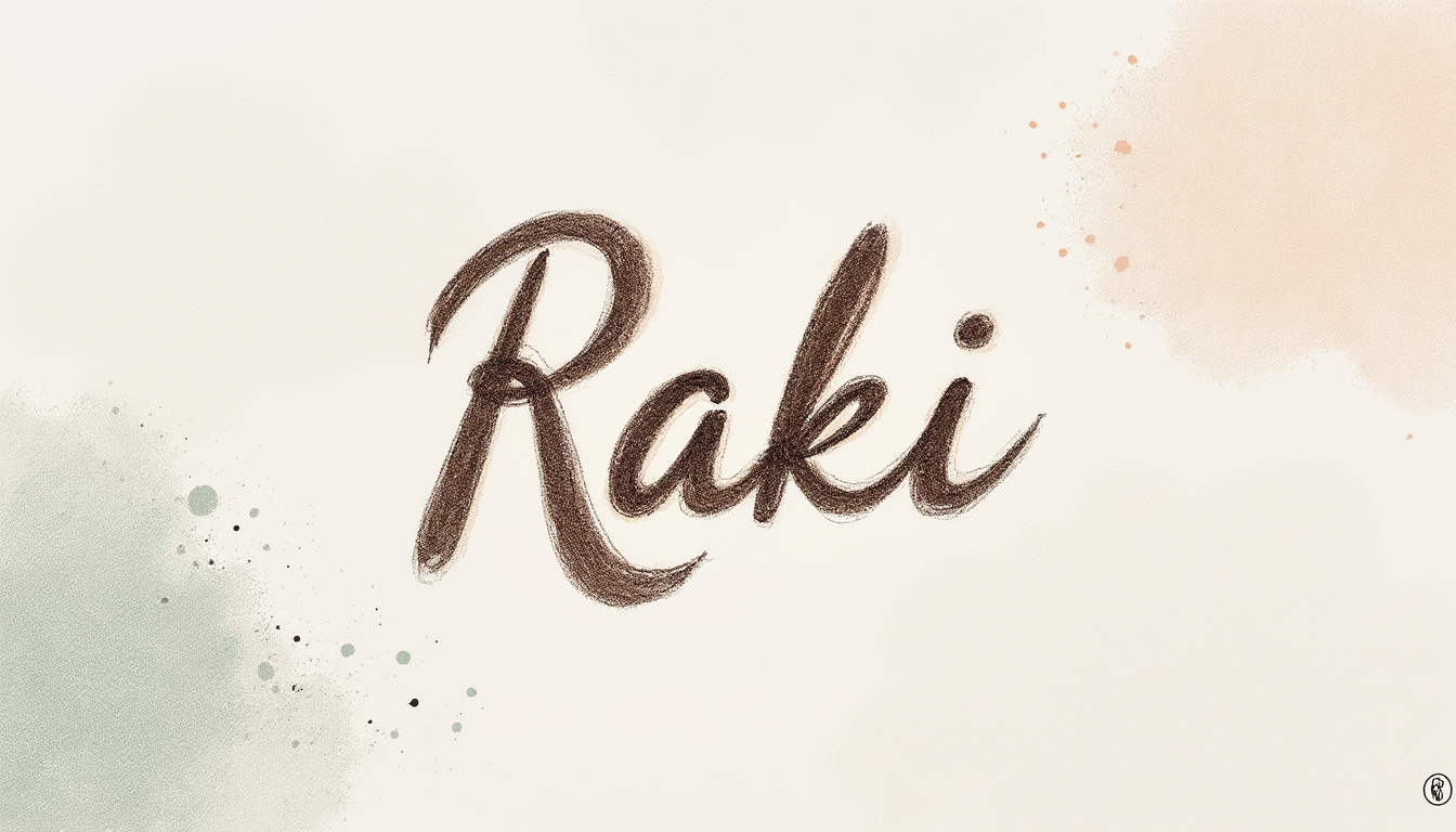 Discovering the name Raki: Origins and meaning