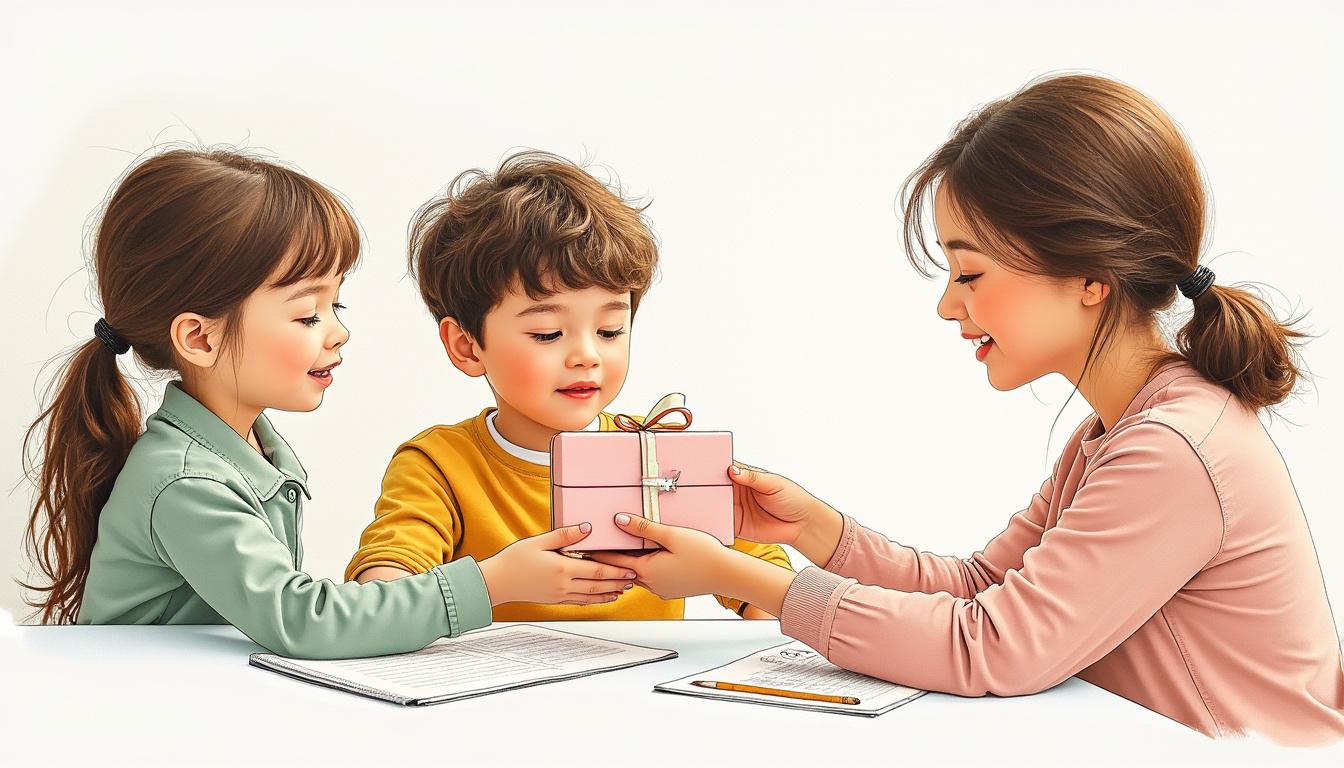 découvrez comment transmettre un cadeau à vos enfants en toute sérénité grâce à notre guide pratique sur la réalisation d'une donation simple et sécurisée.