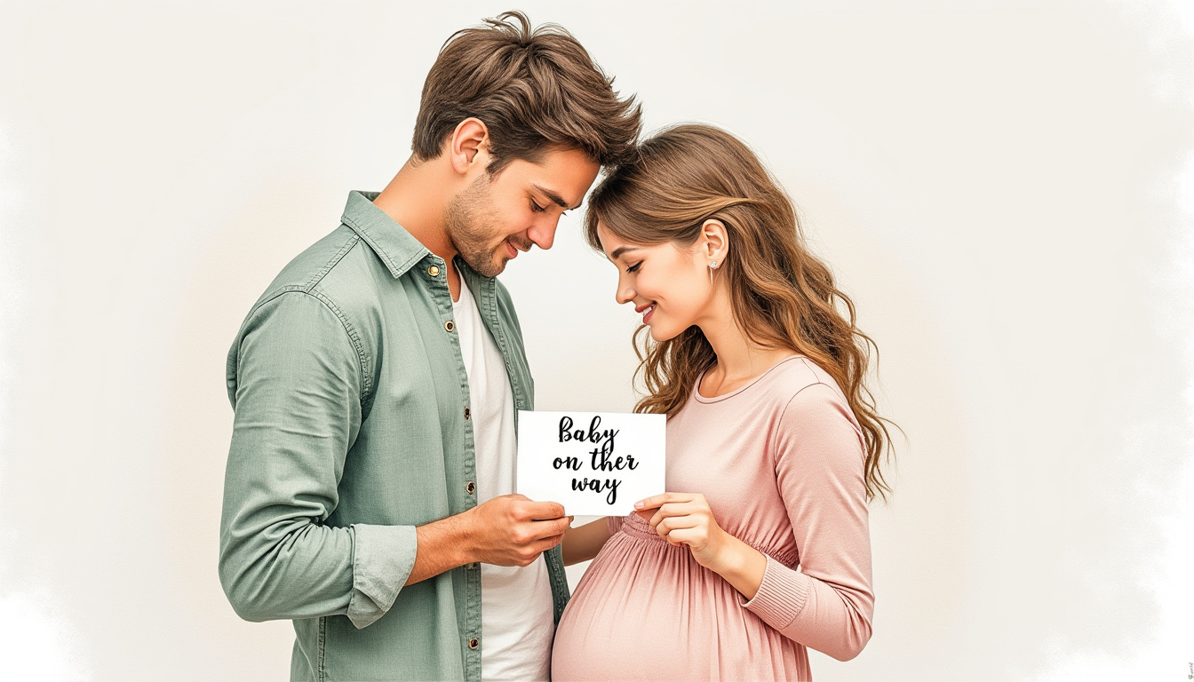 discover original and moving ideas to announce your pregnancy in a unique and memorable way to your loved ones.