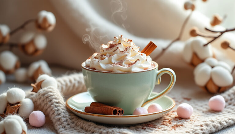 dessine et colore un délicieux chocolat chaud de noël, parfait pour éveiller la créativité et l'esprit festif des fêtes.