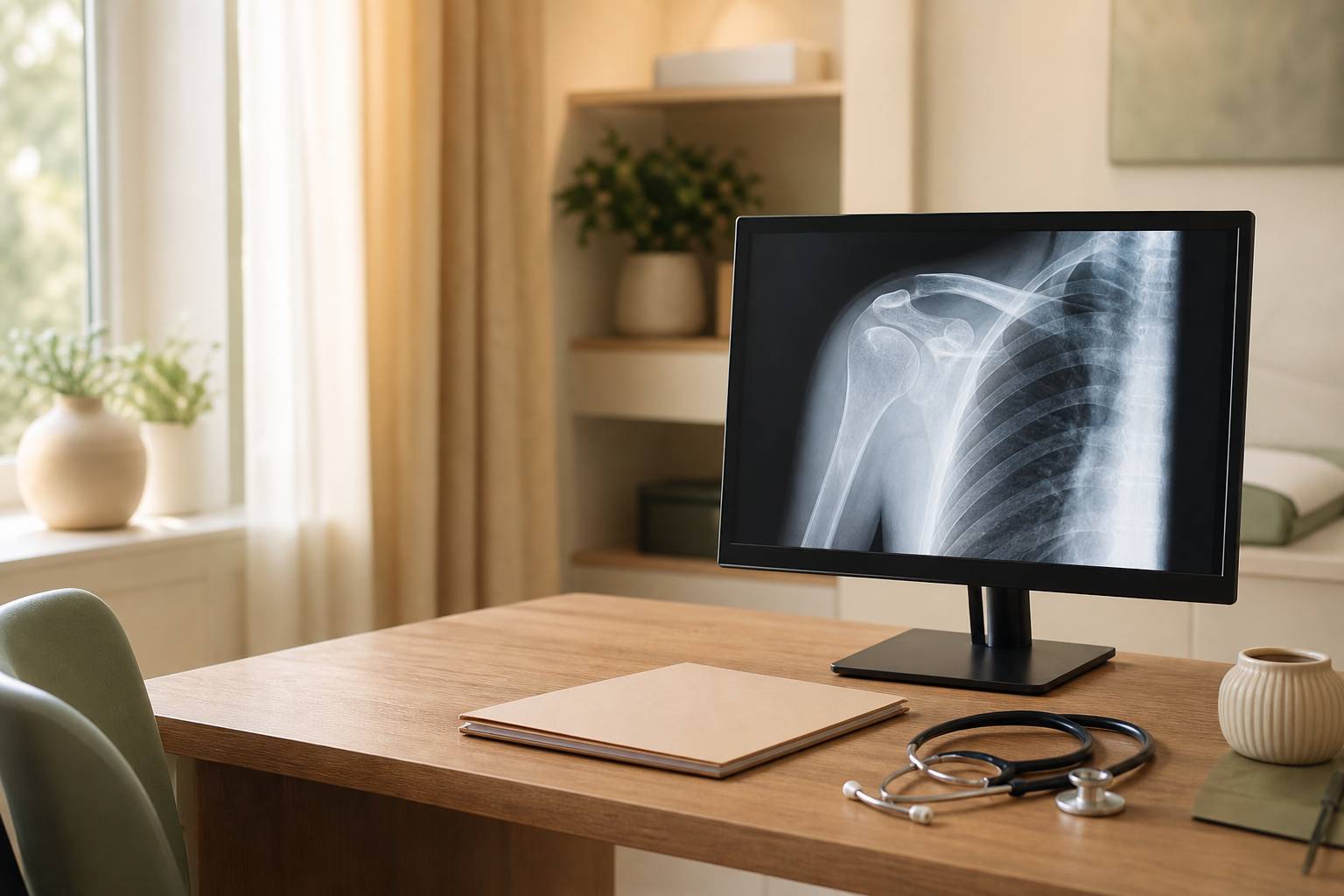 Illustration pour Shoulder dislocation in children and adolescents: understand