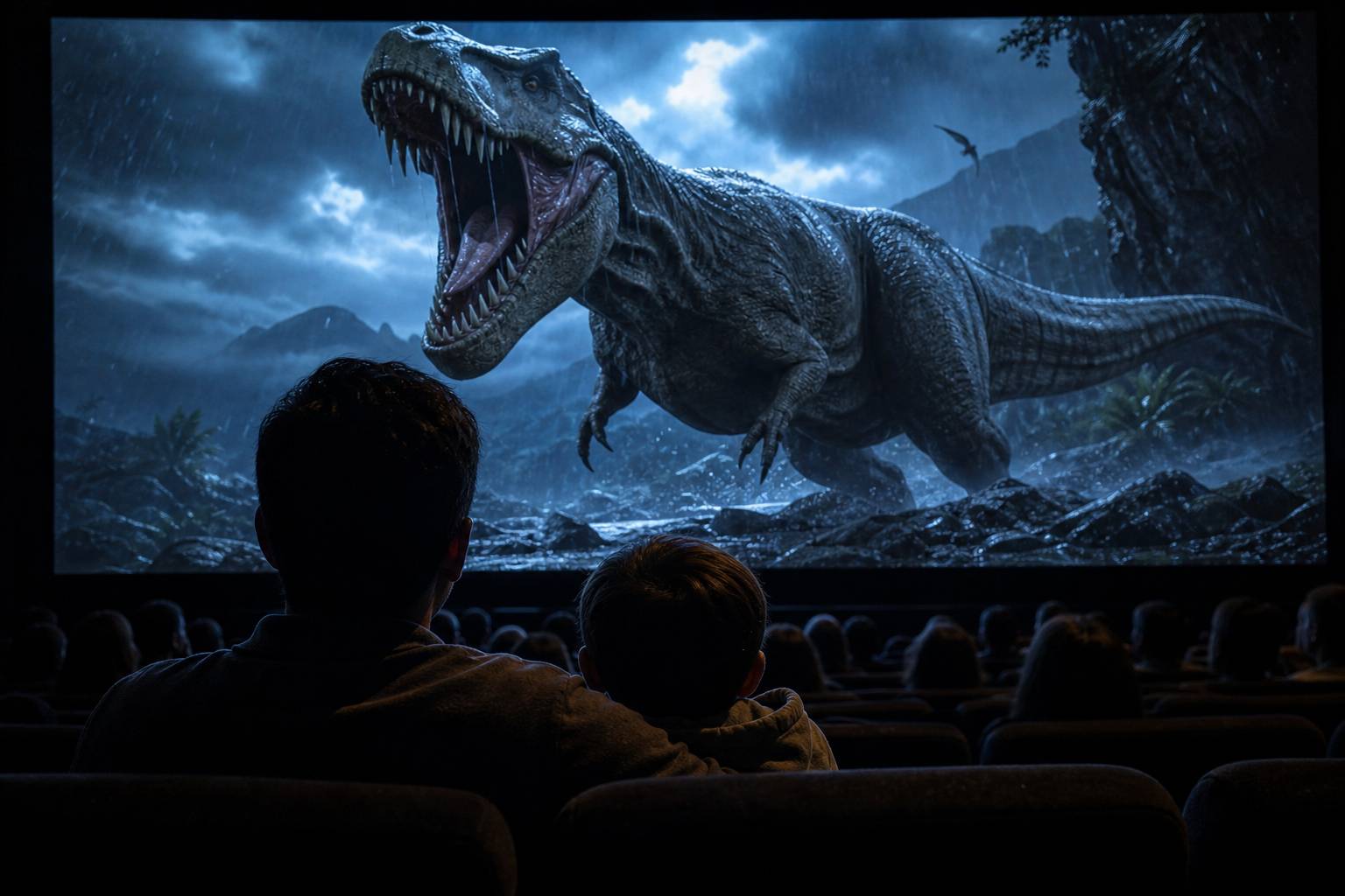 From what age is it recommended to take your child to see Jurassic World: Dominion in the cinema?