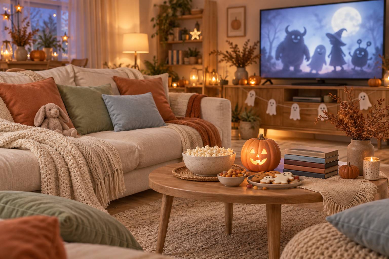 Illustration éditoriale du sujet : Halloween : 30 films pour enfants qui font frissonner petits et grands