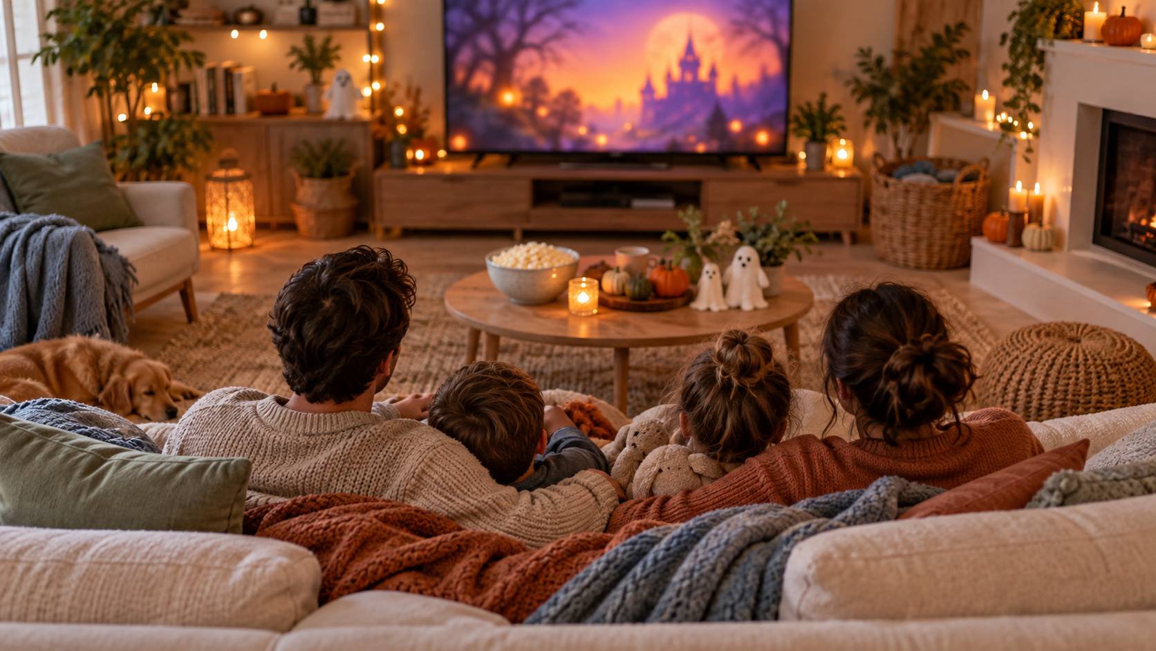 Illustration éditoriale du sujet : Halloween: 30 movies for children that give chills to young and old