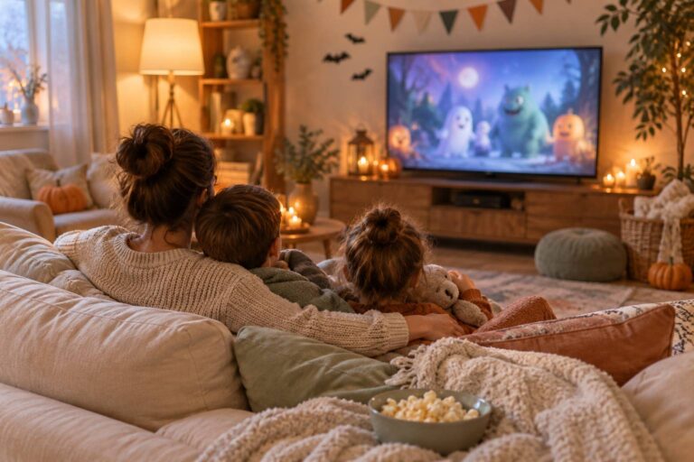 Illustration éditoriale du sujet : Halloween: 30 movies for children that give chills to young and old